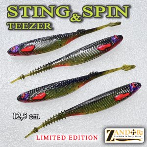 SPIN TEEZER/STING TEEZER, Set năluci pentru biban, șalău, știucă, somn, Cod: TT12EL1