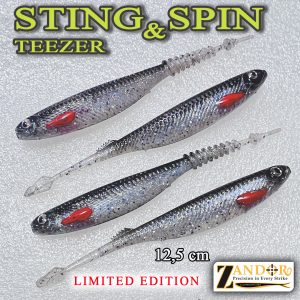 SPIN TEEZER/STING TEEZER, Set năluci pentru biban, șalău, știucă, somn, Cod: TT12EL5