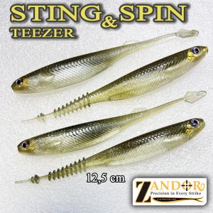 SPIN TEEZER/STING TEEZER, Set năluci pentru biban, șalău, știucă, somn, Cod: TT12AS
