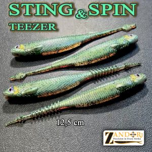 SPIN TEEZER/STING TEEZER, Set năluci pentru biban, șalău, știucă, somn, Cod: TT12MOG