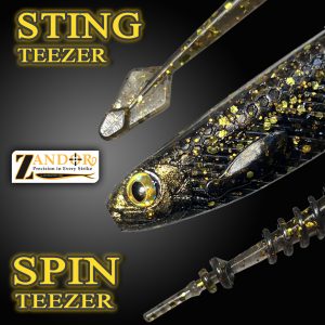 Alternative view of SPIN TEEZER/STING TEEZER, Set năluci pentru biban, șalău, știucă, somn, Cod: TT12GB