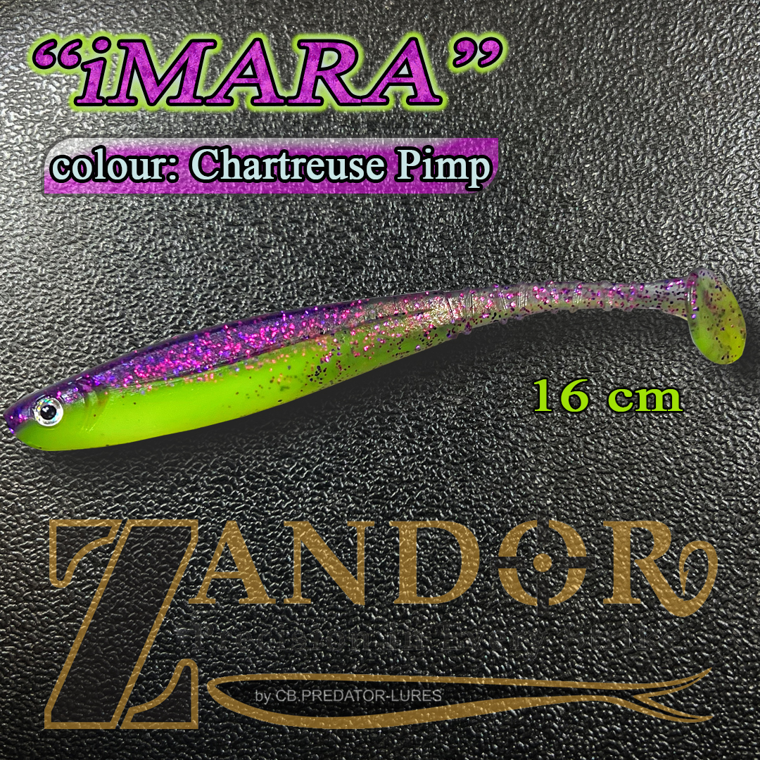 Shad pentru șalău, știucă, somn - iMARA, 16cm, Cod: IM16C014