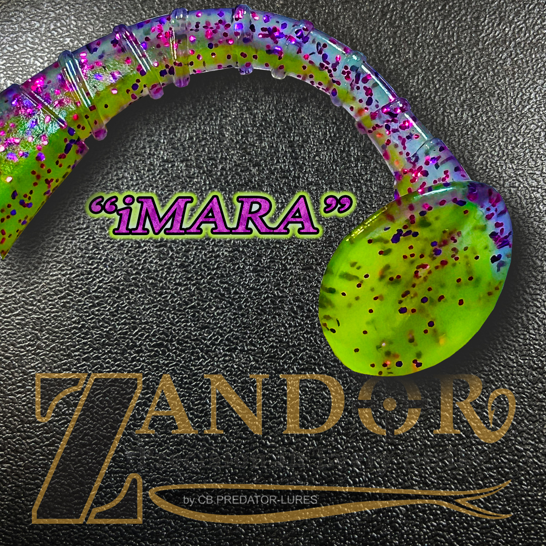 Shad pentru șalău, știucă, somn - iMARA, 16cm, Cod: IM16C014 - imagine 3