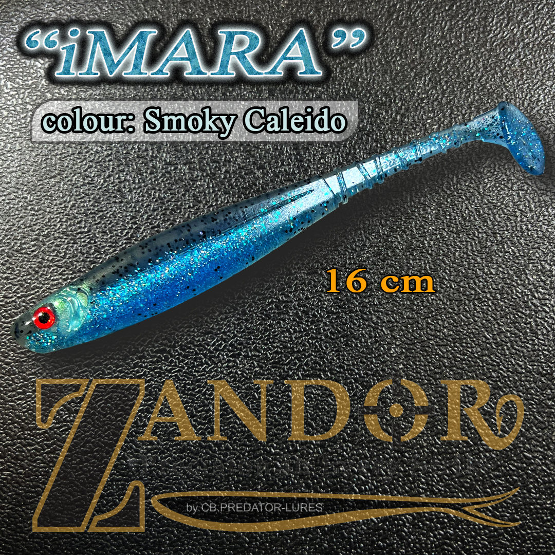 Shad pentru șalău, știucă, somn - iMARA, 16cm, Cod: IM16D032
