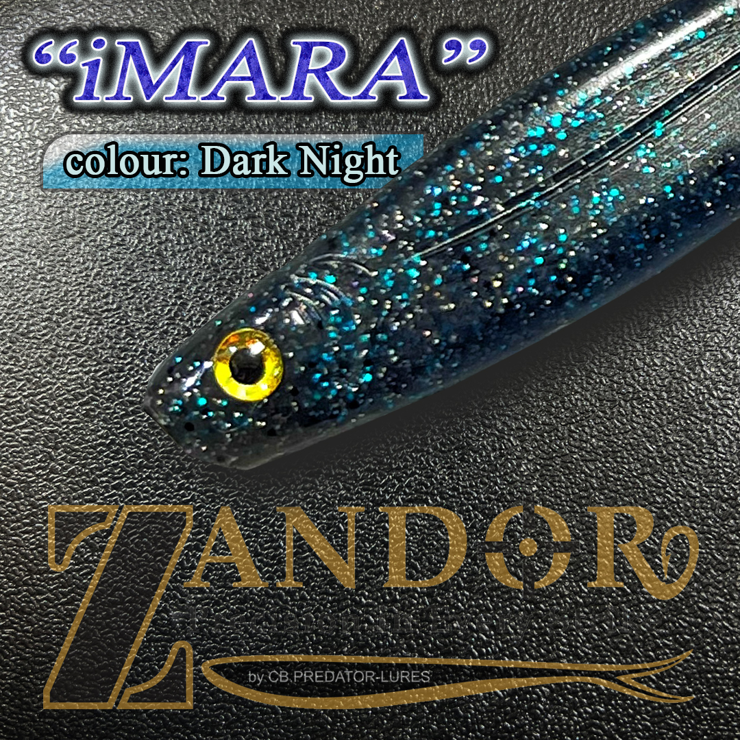 Shad pentru șalău, știucă, somn - iMARA, 16cm, Cod: IM16DN - imagine 2