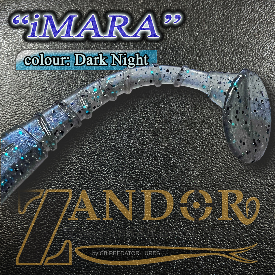 Shad pentru șalău, știucă, somn - iMARA, 16cm, Cod: IM16DN - imagine 3